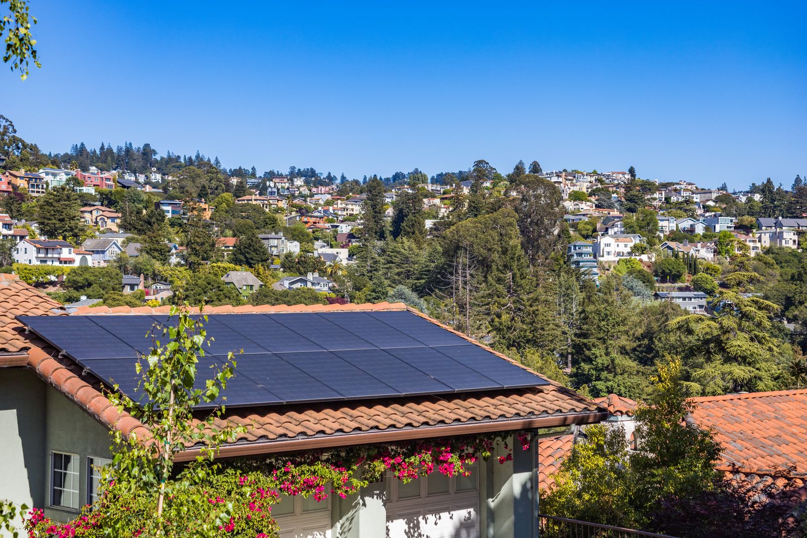 Residential solar array, Ann Arbor