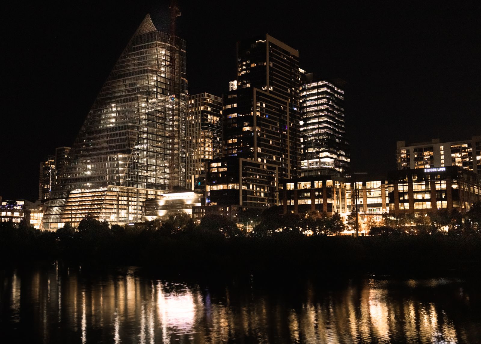 City skyline near our Corktown shop